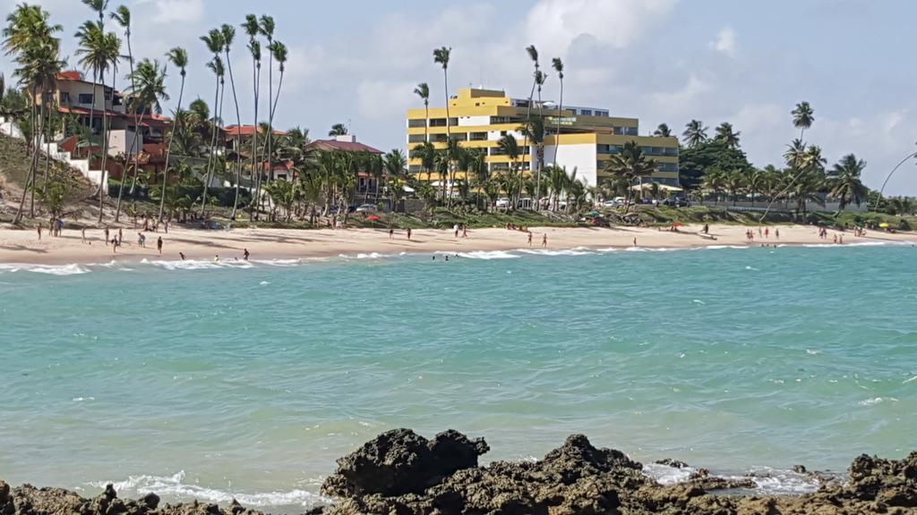 Praia Tabatinga Ap Beira Mar Com Vista Deslumbrante Da Praia Jacumã Exterior foto