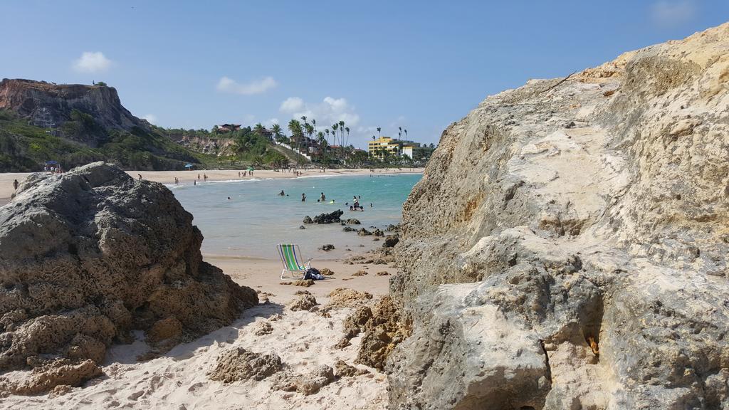 Praia Tabatinga Ap Beira Mar Com Vista Deslumbrante Da Praia Jacumã Exterior foto