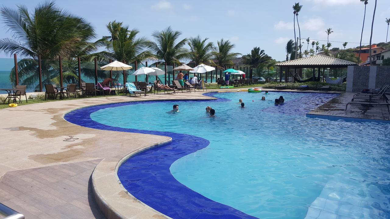 Praia Tabatinga Ap Beira Mar Com Vista Deslumbrante Da Praia Jacumã Exterior foto