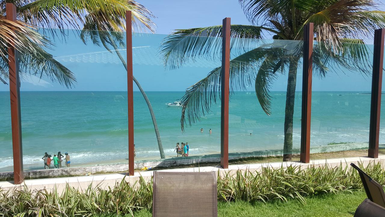 Praia Tabatinga Ap Beira Mar Com Vista Deslumbrante Da Praia Jacumã Exterior foto