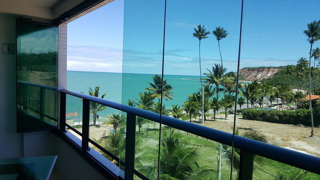 Praia Tabatinga Ap Beira Mar Com Vista Deslumbrante Da Praia Jacumã Exterior foto