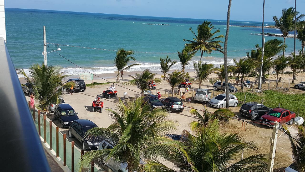 Praia Tabatinga Ap Beira Mar Com Vista Deslumbrante Da Praia Jacumã Exterior foto