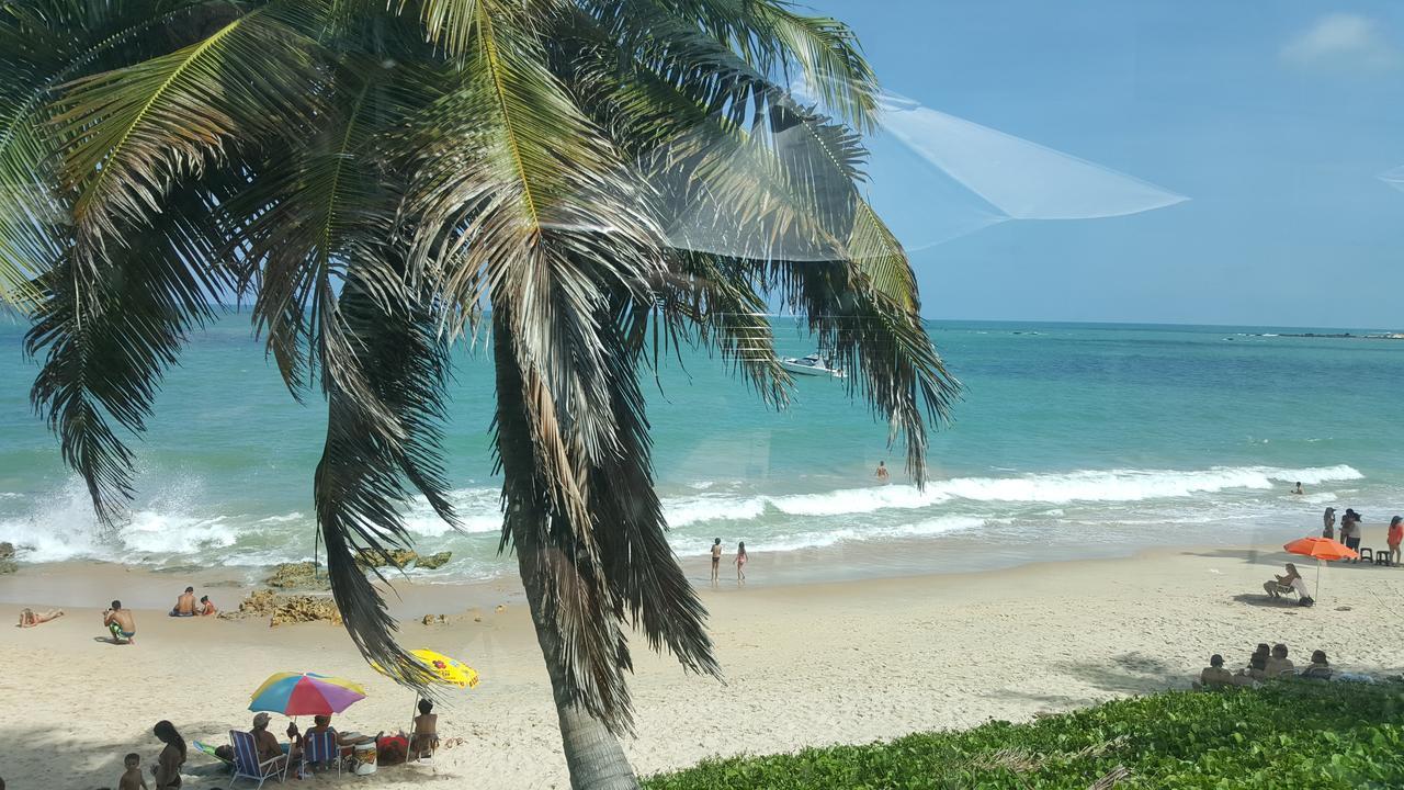 Praia Tabatinga Ap Beira Mar Com Vista Deslumbrante Da Praia Jacumã Exterior foto